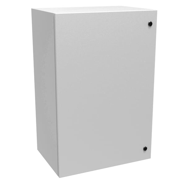 Hammond 1/4 Turn Latch with Handle Electrical Enclosures, 36 in H, 16 in D, 24 in W, NEMA 4, Steel EN4SD362416LG - main